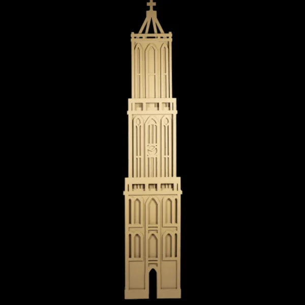 KarTent Doe-Het-Zelf^Kartonnen Domtoren Bouwpakket
