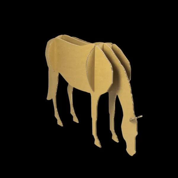 KarTent Dieren^Kartonnen Paard