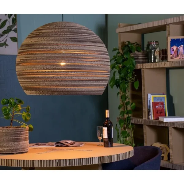 KarTent B2B^Kartonnen Zernez Hanglamp Xl