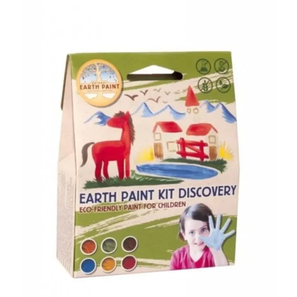 KarTent Doe-Het-Zelf^Natuurlijke Kinderverf Earth Kit Discovery